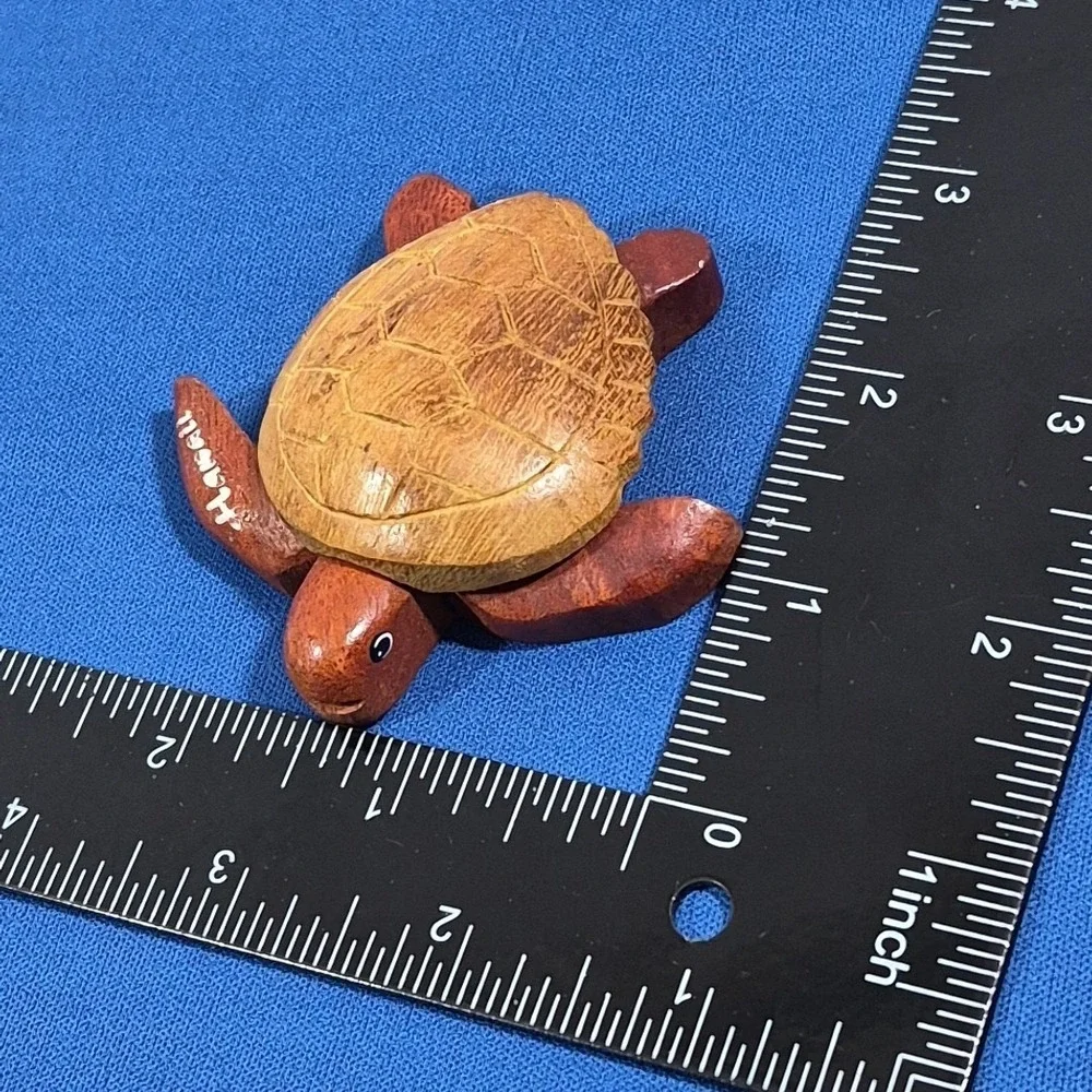 Hawaii Sea Turtle‎ Wooden Fridge Magnet Travel Souvenir